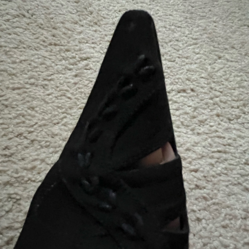 Black Spring/Summer Over The Knee Boots - Picture 11 of 15